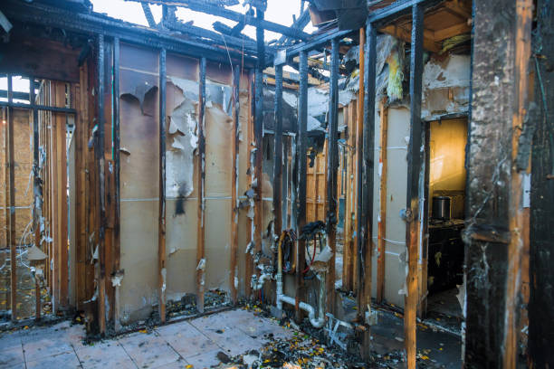 Professional Soot Cleanup technician working in Spring City, UT